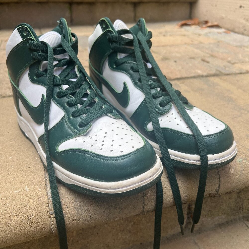 Nike Dunk High Spartan Green